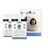 2 Scent Free Sanisolution Cartridges and Washable Granules box